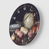 Just Onions Große Wanduhr (Winkel)