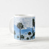 Just Palm Trees Coffee Tasse (Vorderseite Links)