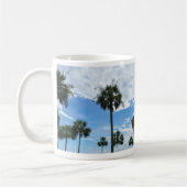 Just Palm Trees Coffee Tasse (Links)