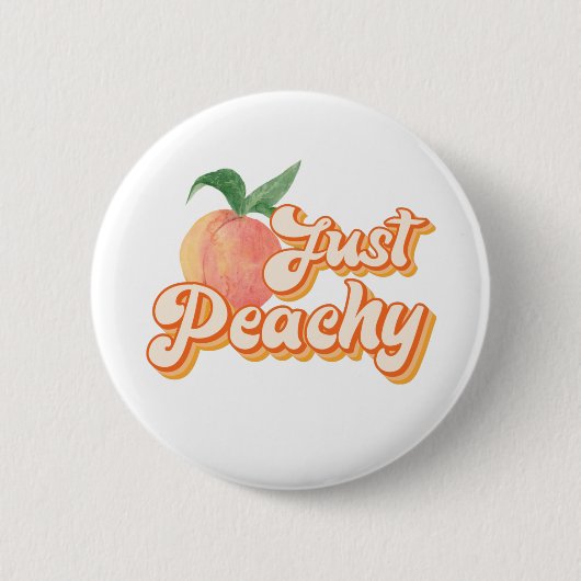 Just Peachy Button (Vorderseite)