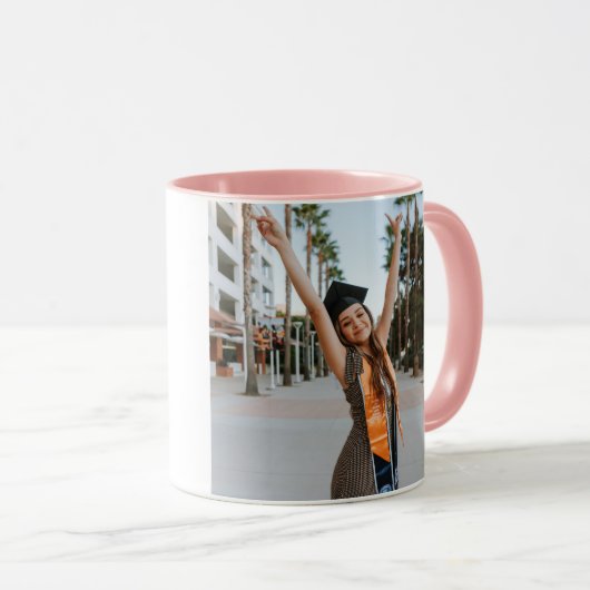 Just Peachy Grad Klasse von 2023 Kaffee-Tasse Tasse (VorderseiteRechts)