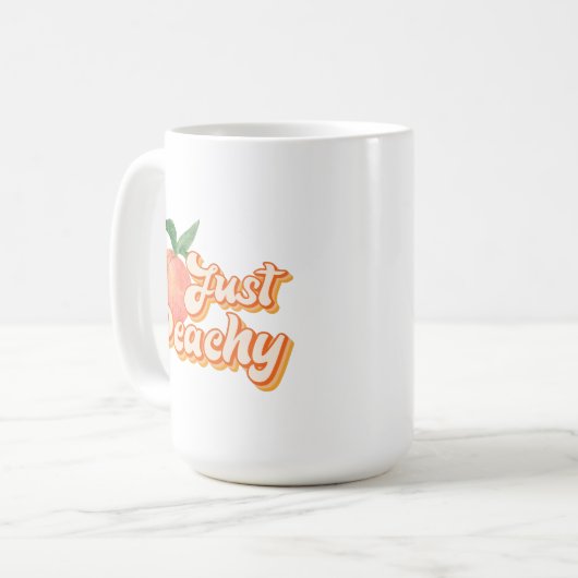 Just Peachy Kaffeetasse (Vorderseite Links)
