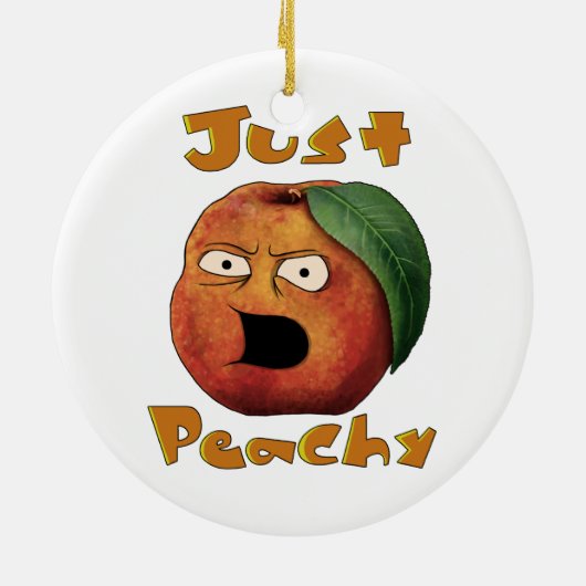 Just Peachy Keramikornament (Hinten)