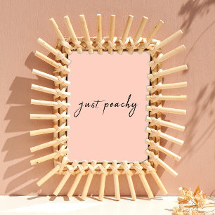 Just Peachy Moderne Minimalistische Niedliche Sc Poster