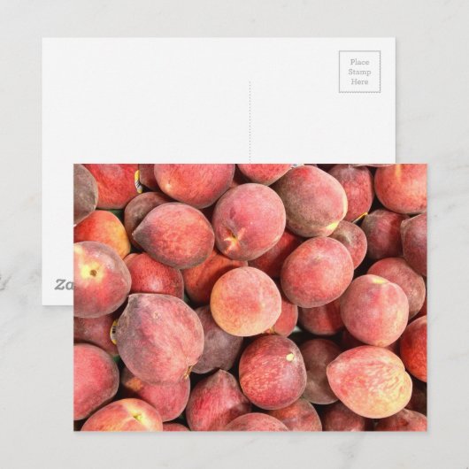 Just Peachy Postkarte (Vorne/Hinten)