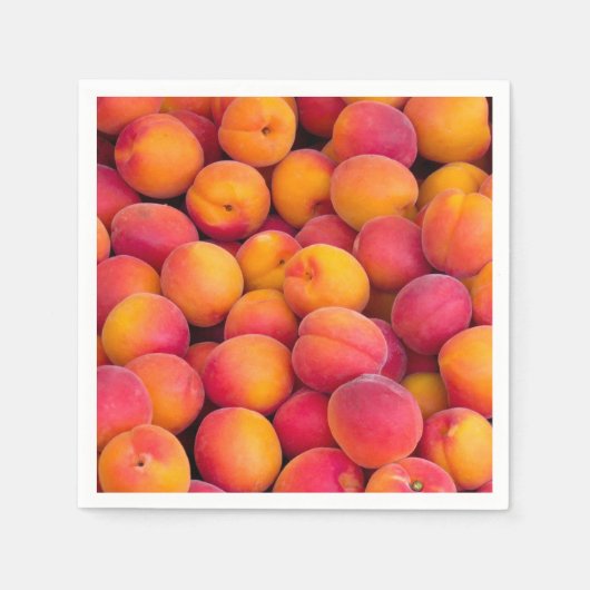 Just Peachy Serviette (Vorderseite)