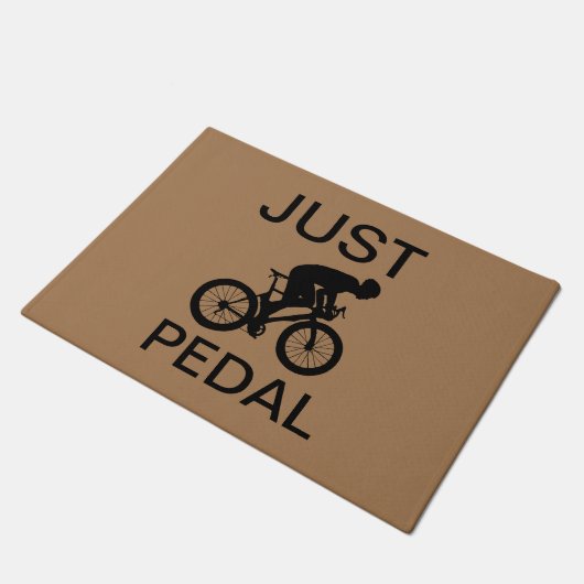 Just Pedal Fußmatte (Schrägansicht)