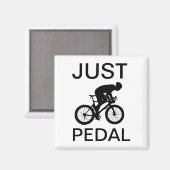 Just Pedal Magnet (Vorderseite/Rückseite)