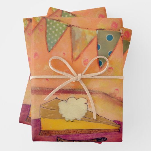 Just Pie Geschenkpapier Set (Beispiel)