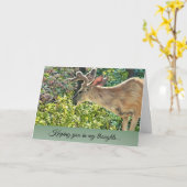 Just Reach Out And I Will Be There Karte (Gelbe Blume)