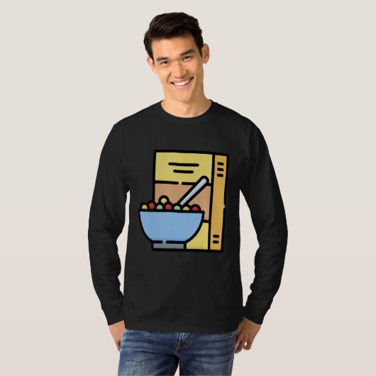 Just Really Like Breakfast Cereal OK Cereal 1 T-Shirt (Vorne ganz)