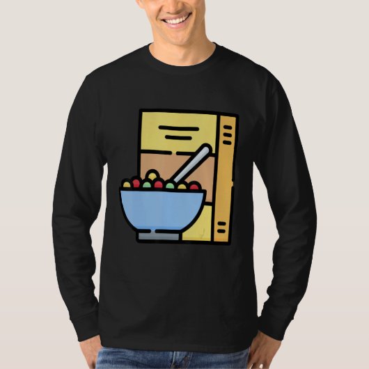 Just Really Like Breakfast Cereal OK Cereal 1 T-Shirt (Vorderseite)