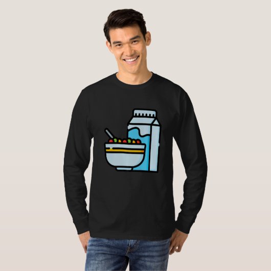Just Really Like Breakfast Cereal OK Cereal 1 T-Shirt (Vorne ganz)