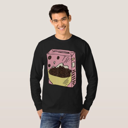 Just Really Like Breakfast Cereal OK Cereal T-Shirt (Vorne ganz)