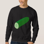 Just Really Like Cucumbers Cucumber Pickle Vegetab Sweatshirt (Vorderseite)