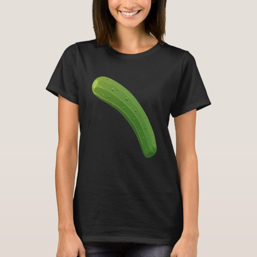 Just Really Like Cucumbers Cucumber Pickle Vegetab T-Shirt (Vorderseite)
