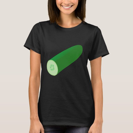 Just Really Like Cucumbers Cucumber Pickle Vegetab T-Shirt (Vorderseite)