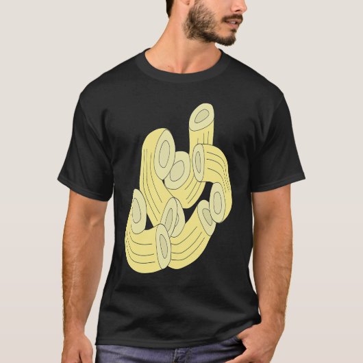 Just Really Like Pasta Macaroni Noodle Noodles T-Shirt (Vorderseite)