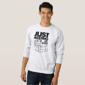 Just Resting My Eyes, I'm Not Sleeping Sweatshirt (Vorne ganz)