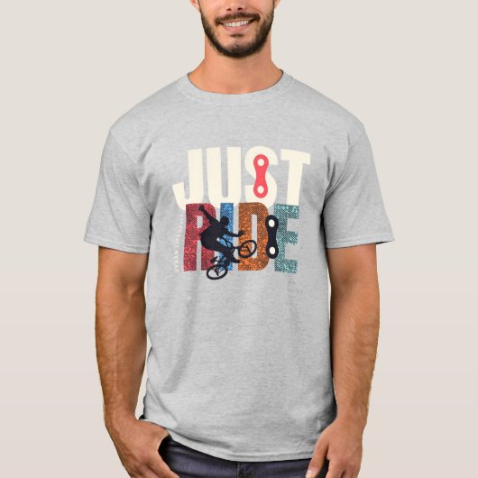 Just Ride T-Shirt (Vorderseite)