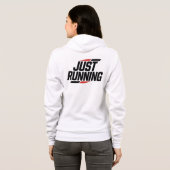 Just Running für Sportler Hoodie (Schwarz voll)
