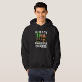 Just Say NO to Pineapple On Pizza Cool Graphic Col Hoodie (Vorne ganz)