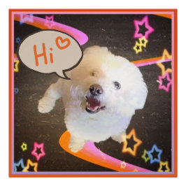 Just Saying "Hi" Poster