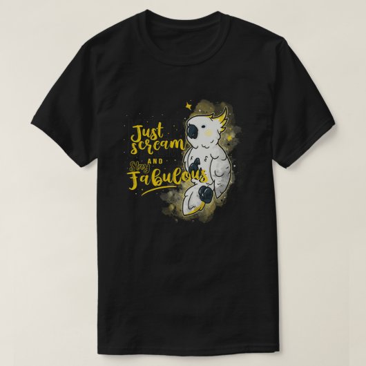 Just Scream T-Shirt (Design vorne)