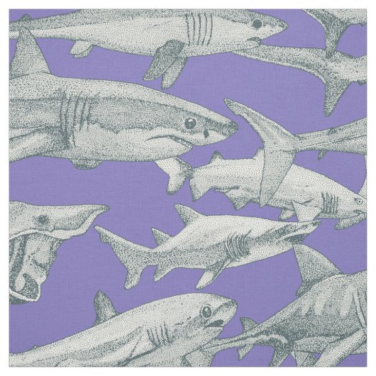 just sharks apatite lavender stoff (Muster)