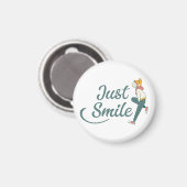 Just Smile Magnet (Vorderseite/Rückseite)