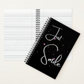 Just Smile Notebook Notizblock (Innen)