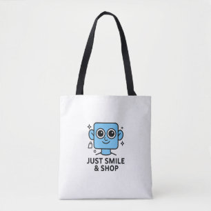 Just Smile & Shop - Smilo Tote Bag Tasche
