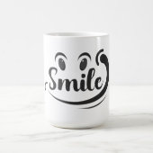 Just Smile Smile More Stay Smiling Keep the Smile Kaffeetasse (Mittel)