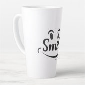 Just Smile Smile More Stay Smiling Keep the Smile Milchtasse (Linke Ecke)