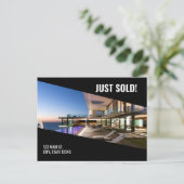 Just Sold - Black Metro - Postkarte (Stehend Vorderseite)