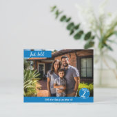 Just Sold Real Anwesen Marketing Foto Postkarte (Stehend Vorderseite)