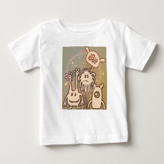 Just some little monster fun baby t-shirt (Vorderseite)