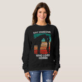 Just someone who loves horses 2 sweatshirt (Vorne ganz)