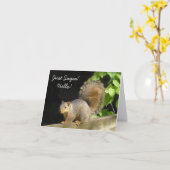 Just Sprichwort Hallo, Freundschaft Niedliche Eich Karte (Gelbe Blume)