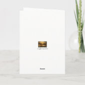 Just Sprichwort Hello Horse and Oak Tree Card Karte (Rückseite)