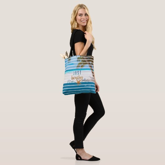 JUST STRAND Tropical Beach Travel Tasche (Am Model)