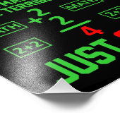 Just Sum Mathe Lehrer Mathematik Mathematik Studen Fotodruck (Ecke)