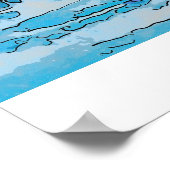 Just Swim Poster (Ecke)