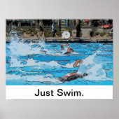Just Swim Poster (Vorne)