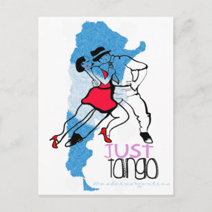 Just Tango Made in Argentinien Postkarte