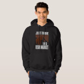 Just Thrive In A Bear Market Cool Trader Present Hoodie (Vorne ganz)