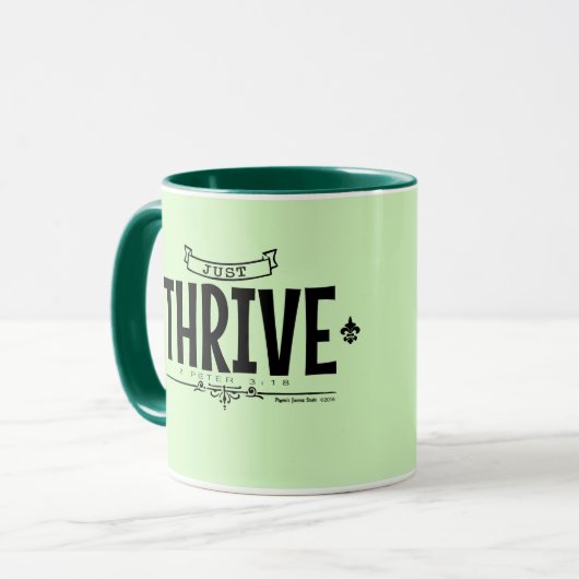 Just Thrive Tasse (Vorderseite Links)