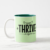 Just Thrive Zweifarbige Tasse (Links)