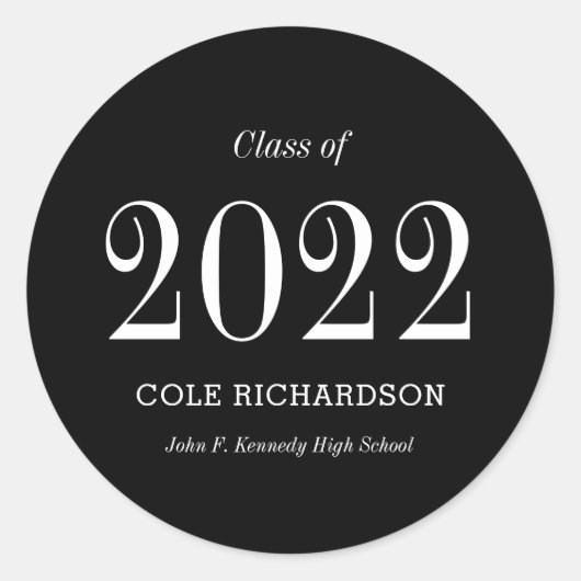 Just Timeles Graduation Stickers or Enentwicklung (Vorderseite)