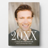 Just Timeless EDITABLE FARBEN Abschluss Plaque Fotoplatte (Vorderseite)